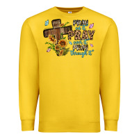 Lemon pray on it pray over it pray through it Premium Sweatshirt - MaliasSmallBusiness