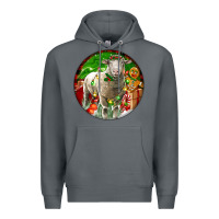 Rock christmas dorset sheep Premium Hoodie - LillyAllenDesigns