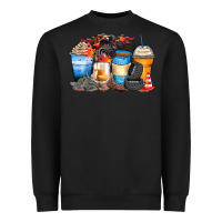 Black monster truck coffee cups Heavyweight Sweatshirt - Zillion Design Studio