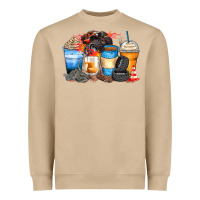 Mushroom monster truck coffee cups Heavyweight Sweatshirt - Zillion Design Studio