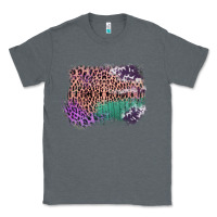 Charcoal Heather Leopard, Cowhide, Wood Pattern Frame Classic Tee - Bettercallsaul