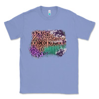 Colony Blue Leopard, Cowhide, Wood Pattern Frame Classic Tee - Bettercallsaul