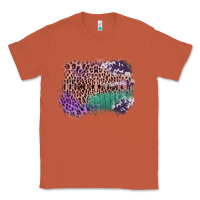 Copper Leopard, Cowhide, Wood Pattern Frame Classic Tee - Bettercallsaul