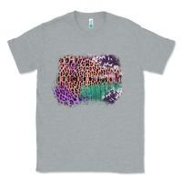 Heather Grey Leopard, Cowhide, Wood Pattern Frame Classic Tee - Bettercallsaul