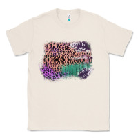 Natural Leopard, Cowhide, Wood Pattern Frame Classic Tee - Bettercallsaul
