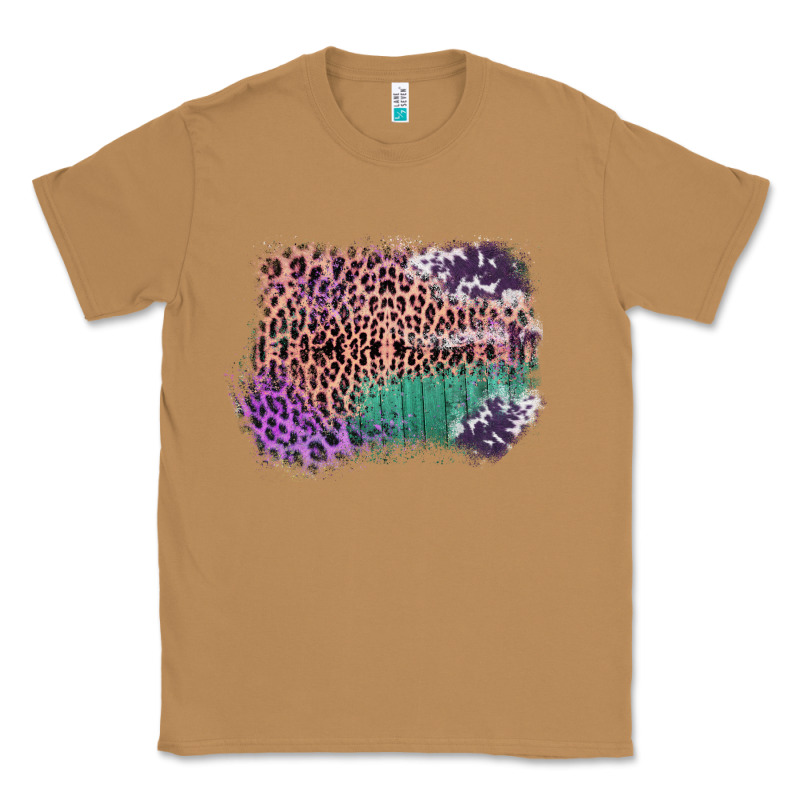 Leopard, Cowhide, Wood Pattern Frame Classic Tee by Bettercallsaul | Teevron