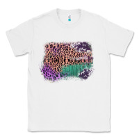 White Leopard, Cowhide, Wood Pattern Frame Classic Tee - Bettercallsaul