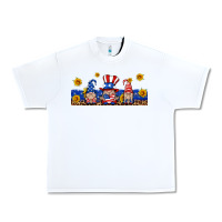 White usa gnome libbey cup Urban Heavy Tee - HRA Design Shop