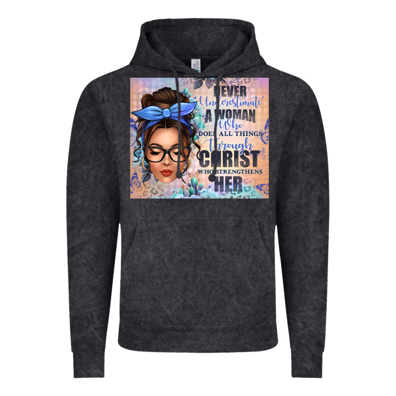 Never Underestimate A Woman Who Does All Things Th Vintage Hoodie by texasbilliewilder | Teevron