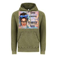 Vintage Olive never underestimate a woman who does all things th Vintage Hoodie - texasbilliewilder