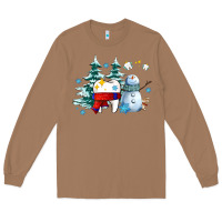 Toasted Coconut dental christmas teeth and winter with snowman Long Sleeve Tee - AdoDesignShop