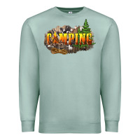 Seafoam camping Premium Sweatshirt - NancyCooperArtShop