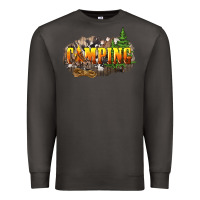 Smoke camping Premium Sweatshirt - NancyCooperArtShop