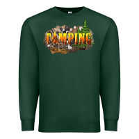 Sports Green camping Premium Sweatshirt - NancyCooperArtShop