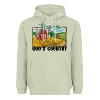 Matcha this is god's country Heavyweight Hoodie - MaliasSmallBusiness