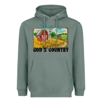 Sage this is god's country Heavyweight Hoodie - MaliasSmallBusiness