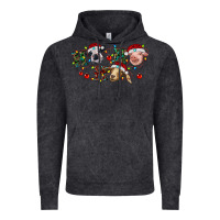 Vintage Black hohoho farm animals Vintage Hoodie - RanaPortraitStore