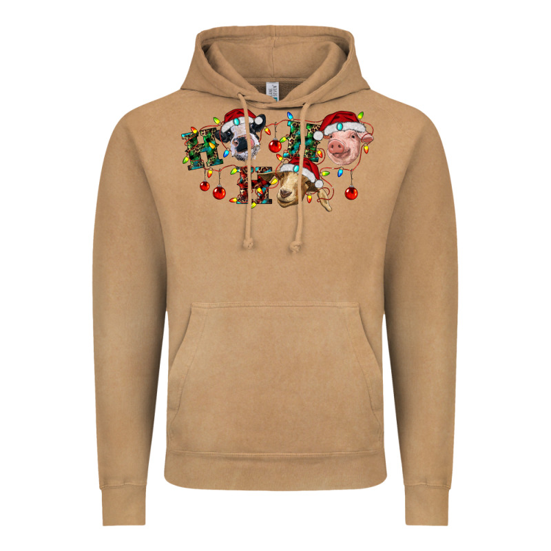 Hohoho Farm Animals Vintage Hoodie by RanaPortraitStore | Teevron