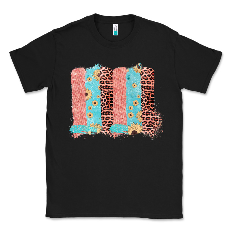 Sunflower Leopard Jute Pattern Brushstrokes Classic Tee by Bettercallsaul | Teevron