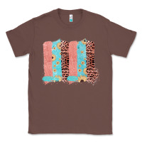 Chestnut Sunflower Leopard Jute Pattern Brushstrokes Classic Tee - Bettercallsaul