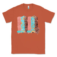 Copper Sunflower Leopard Jute Pattern Brushstrokes Classic Tee - Bettercallsaul