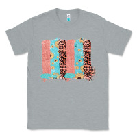 Heather Grey Sunflower Leopard Jute Pattern Brushstrokes Classic Tee - Bettercallsaul