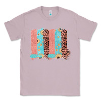 Lilac Sunflower Leopard Jute Pattern Brushstrokes Classic Tee - Bettercallsaul