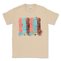 Mushroom Sunflower Leopard Jute Pattern Brushstrokes Classic Tee - Bettercallsaul