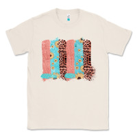 Natural Sunflower Leopard Jute Pattern Brushstrokes Classic Tee - Bettercallsaul