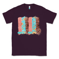 Plum Sunflower Leopard Jute Pattern Brushstrokes Classic Tee - Bettercallsaul