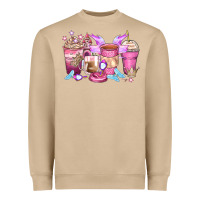 Mushroom princess coffee cups Heavyweight Sweatshirt - Zillion Design Studio