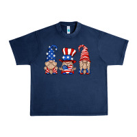 Navy usa gnome Urban Heavy Tee - HRA Design Shop