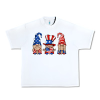 White usa gnome Urban Heavy Tee - HRA Design Shop