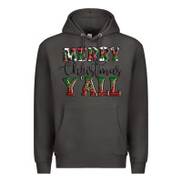 Smoke merry christmas y'all Premium Hoodie - AdoDesignShop