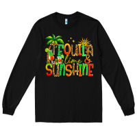 Black tequila lime and sunshine summer Long Sleeve Tee - Jasminsmagicworld