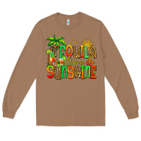 Toasted Coconut tequila lime and sunshine summer Long Sleeve Tee - Jasminsmagicworld