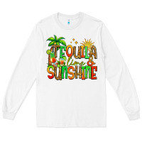 White tequila lime and sunshine summer Long Sleeve Tee - Jasminsmagicworld