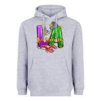 Louisiana Mardi Gras Heavyweight Hoodie | Teevron