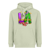 Matcha louisiana mardi gras Heavyweight Hoodie - MaliasSmallBusiness