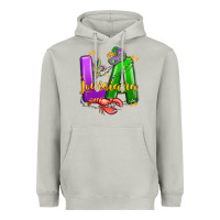 Moon Dust louisiana mardi gras Heavyweight Hoodie - MaliasSmallBusiness