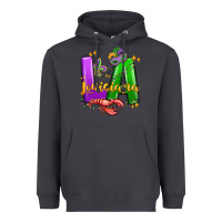 Smoke louisiana mardi gras Heavyweight Hoodie - MaliasSmallBusiness