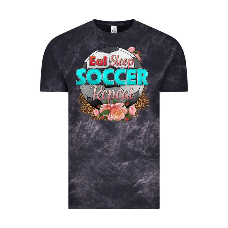 Eat Sleep Soccer Repeat Vintage Tee by HRA Design Shop | Teevron