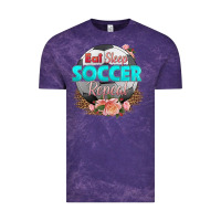 Cloud Purple eat sleep soccer repeat Vintage Tee - HRA Design Shop