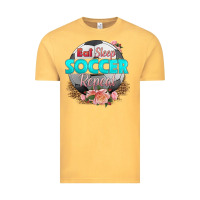 Vintage Mustard eat sleep soccer repeat Vintage Tee - HRA Design Shop