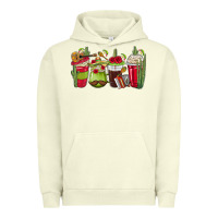 Pigment Pistachio Mexico Coffee Cups Urban Hoodie - texasbilliewilder