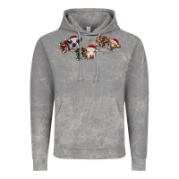 Cloud Rock hohoho christmas cows Vintage Hoodie - RanaPortraitStore