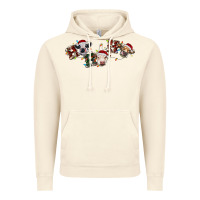 Vintage Artic hohoho christmas cows Vintage Hoodie - RanaPortraitStore