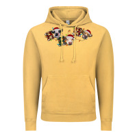 Vintage Mustard hohoho christmas cows Vintage Hoodie - RanaPortraitStore
