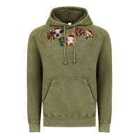 Vintage Olive hohoho christmas cows Vintage Hoodie - RanaPortraitStore