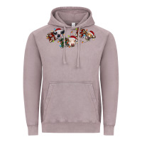 Vintage Zinc hohoho christmas cows Vintage Hoodie - RanaPortraitStore